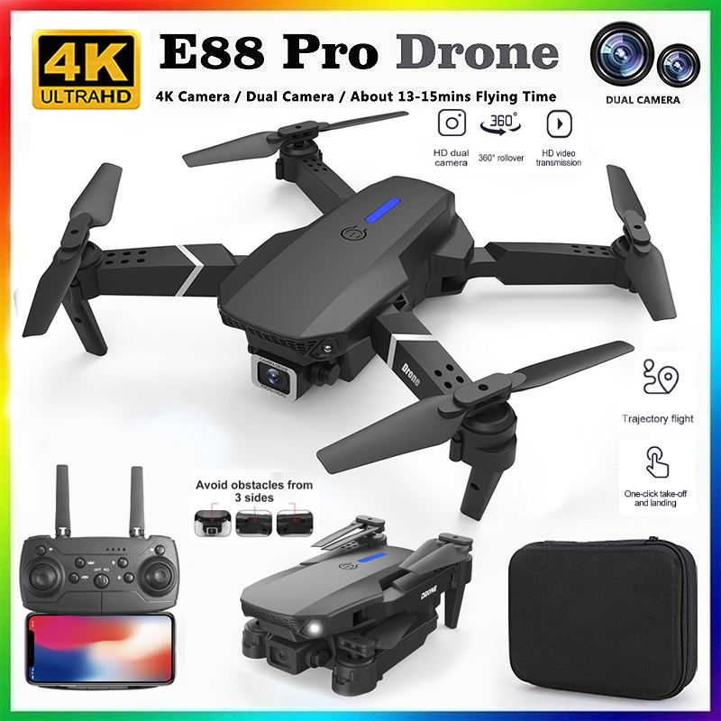 Drone Surveying - 2026年新型 E88 プロ仕様 HD 4K RCドローン