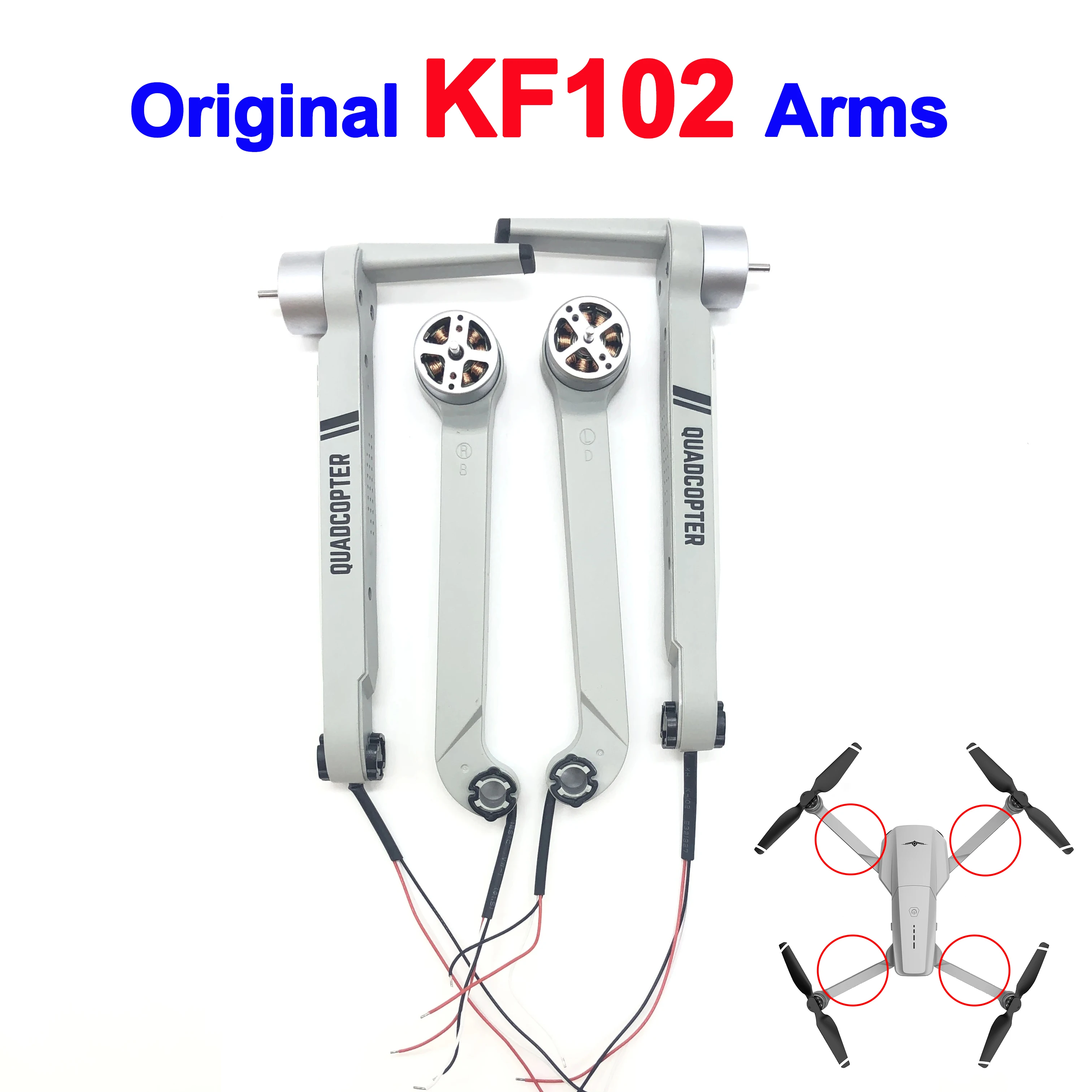 Drone Mapping - KF102 最大フロントリアアームスペアアクセサリー部品ジャイロシェル受信機 GPS オリジナルプロペラ KF102 リモコン