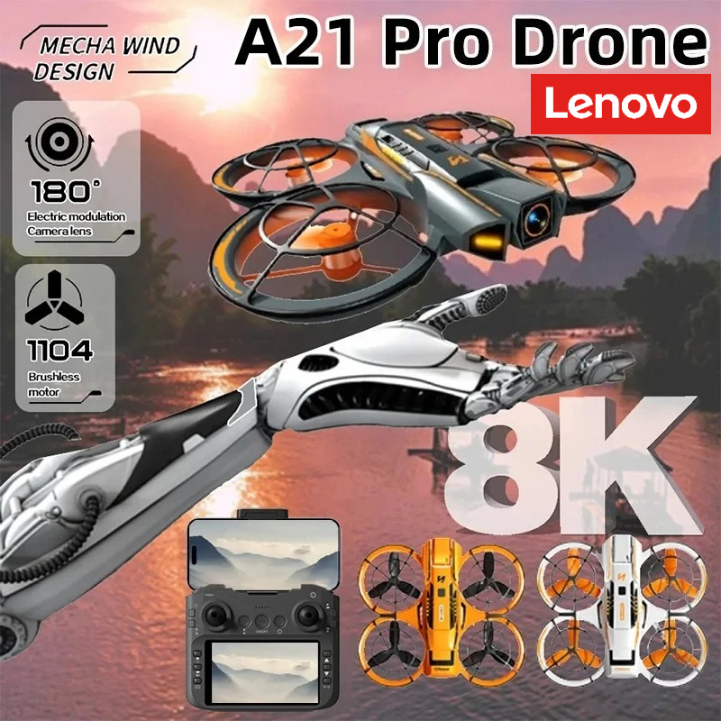 Drone Multispectral - Lenovo A21 Pro ドローン 4K プロフェッショナル