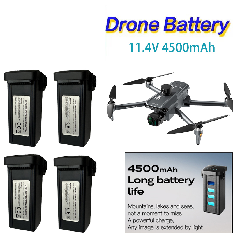 Drone Mapping - 11.4V 4500mAh インテリジェント Lipo バッテリーウィング 6