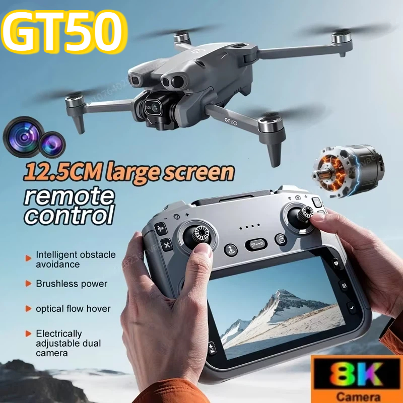 Drone Multispectral - GT50 RC ドローン 8K HD 航空写真