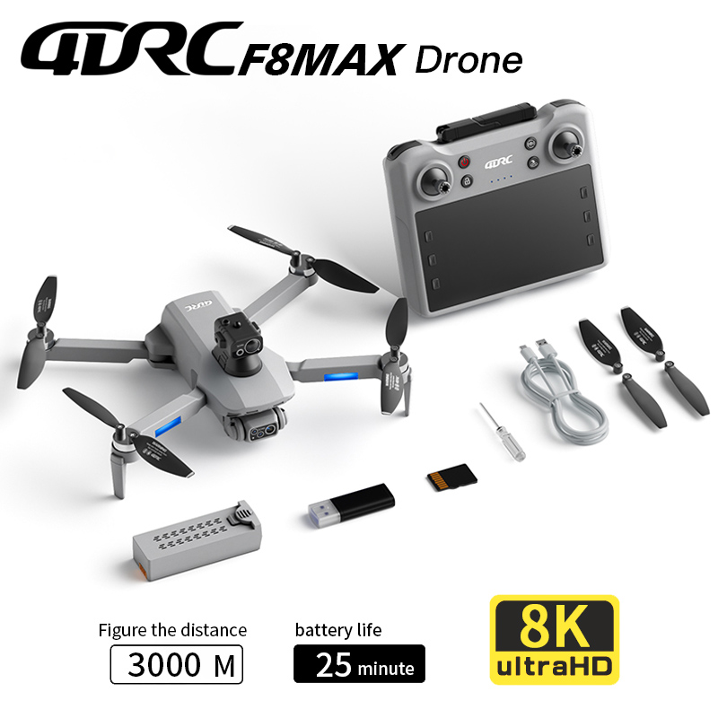 Drone Surveying - F8 MAX GPSドローン プロフェッショナル 8Kカメラ 5G