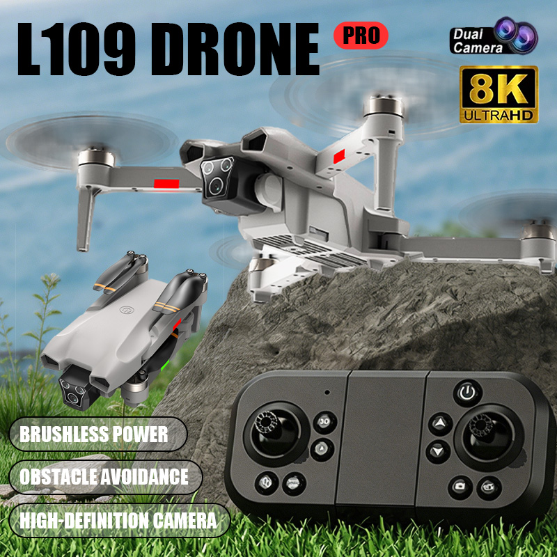 Drone Surveying - 新型ホットL017プロドローン ブラシレス 3Dロール 360 ° 折りたたみ式クアッドコプター