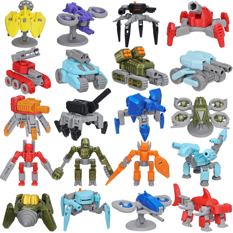 3Dプリント製ミニ戦闘機メカドローン戦車シリーズおもちゃ可動 - Drone 3D Modeling のレビューと価格