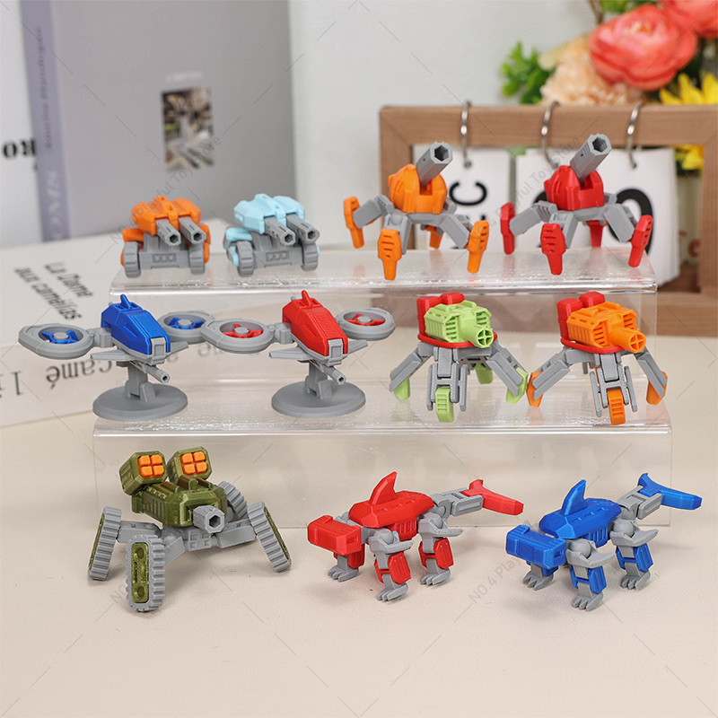 3Dプリント製ミニ戦闘機メカドローン戦車シリーズおもちゃ可動 - Drone 3D Modeling のレビューと価格