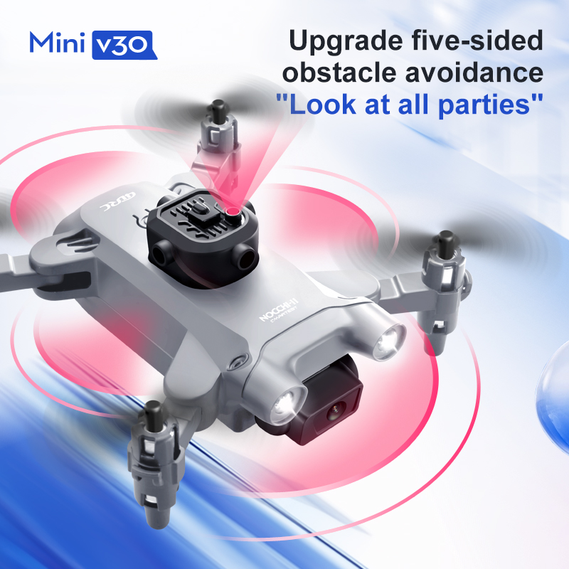 ミニ V30 WiFi FPV ドローン 4K HD デュア - Drone Lidar のレビューと価格