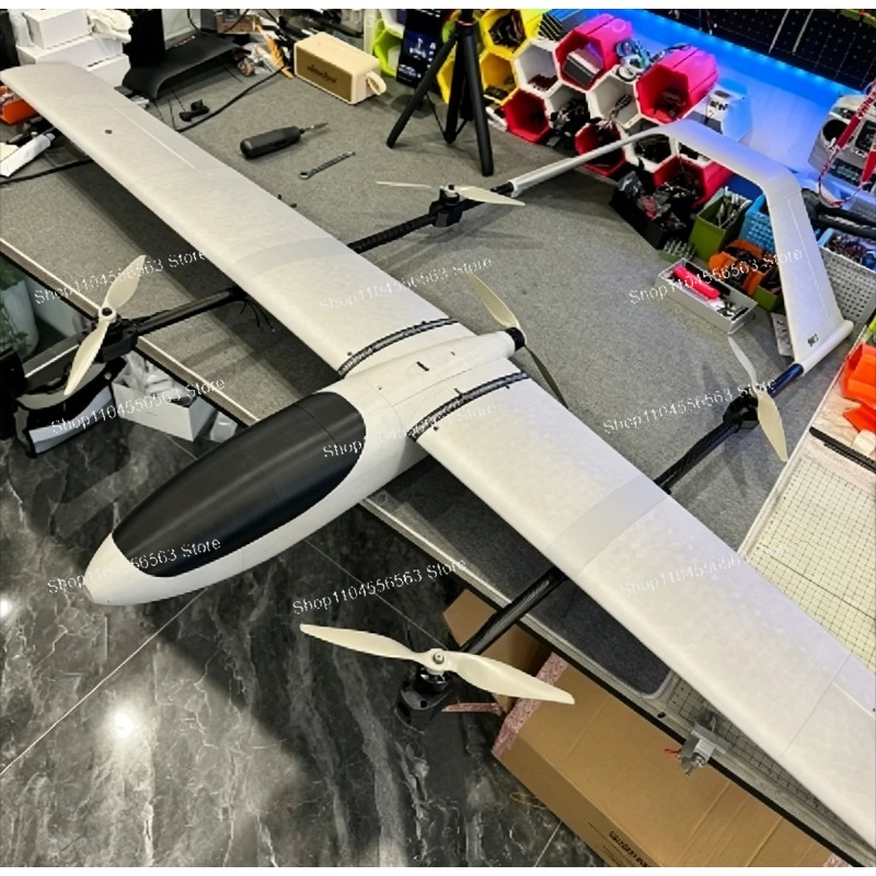 3Dプリント製模型航空機、全幅2メートル、4+1吊り下げ式固 - Drone 3D Modeling のレビューと価格