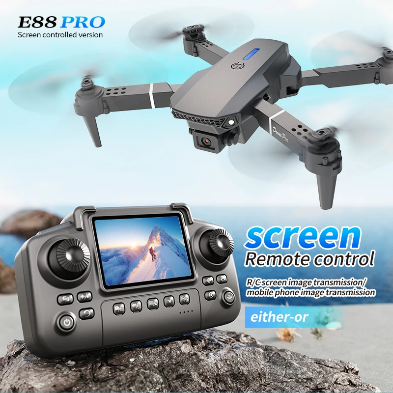 プロフェッショナル E88 プロドローン スクリーン付き 8 - Drone Surveying のレビューと価格