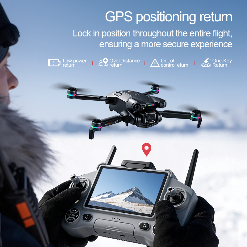 新型K900 MAX GPSドローン、4Kプロフェッショナル - Drone Surveying のレビューと価格