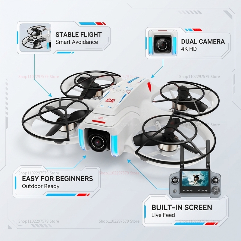 新型AE21 GPSドローン プロ仕様 8Kカメラ搭載 空撮 - Drone Surveying のレビューと価格