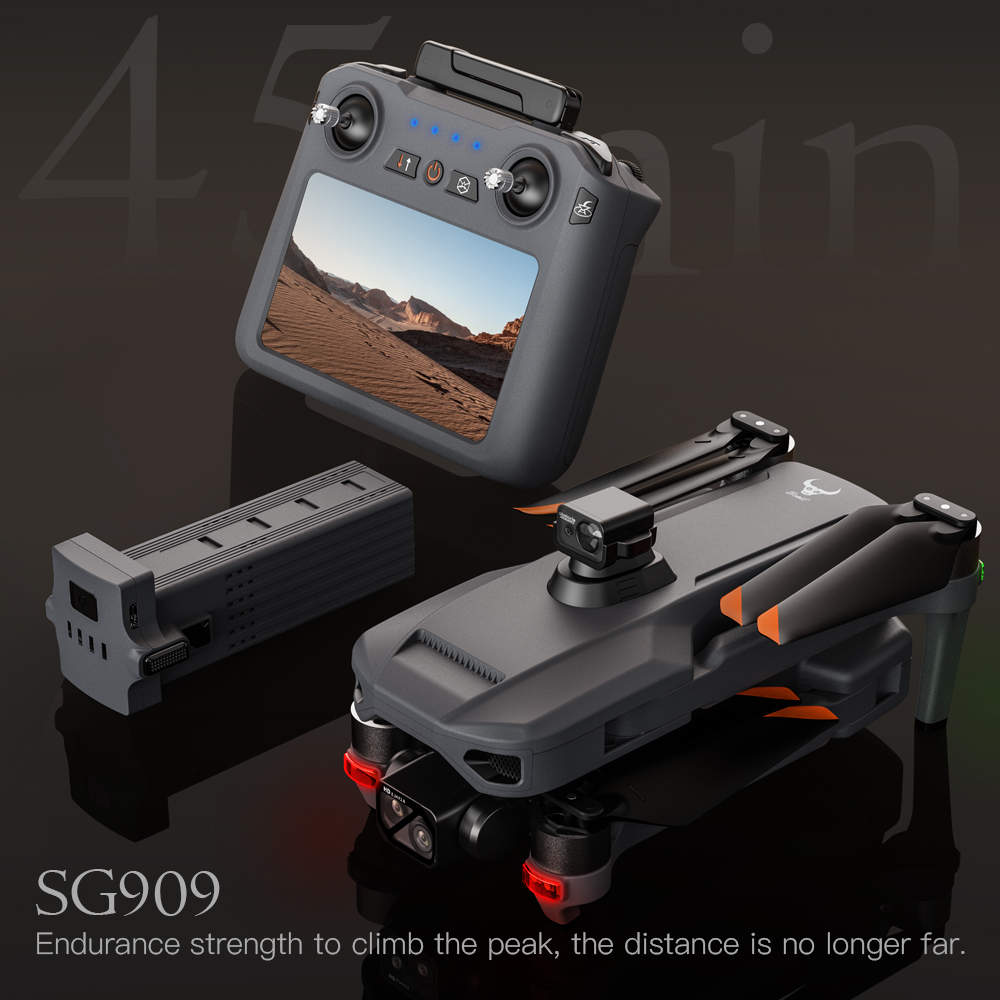 Teeggi SG909 MAX GPS ドローン 4K カ - Drone Aerial Photography のレビューと価格