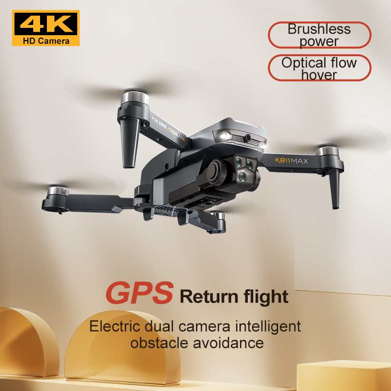 K811MAXクアッドコプタードローン：ブラシレスモーター、 - Drone Aerial Photography のレビューと価格