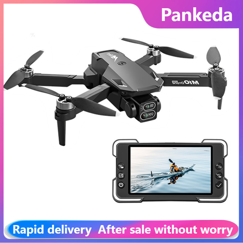 M10カメラドローン、画面付きリモコン、デュアルカメラ、オプ - Drone Aerial Photography のレビューと価格